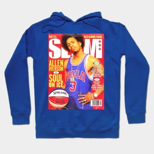 Allen Iverson - Distressed Slam Cover Hoodie